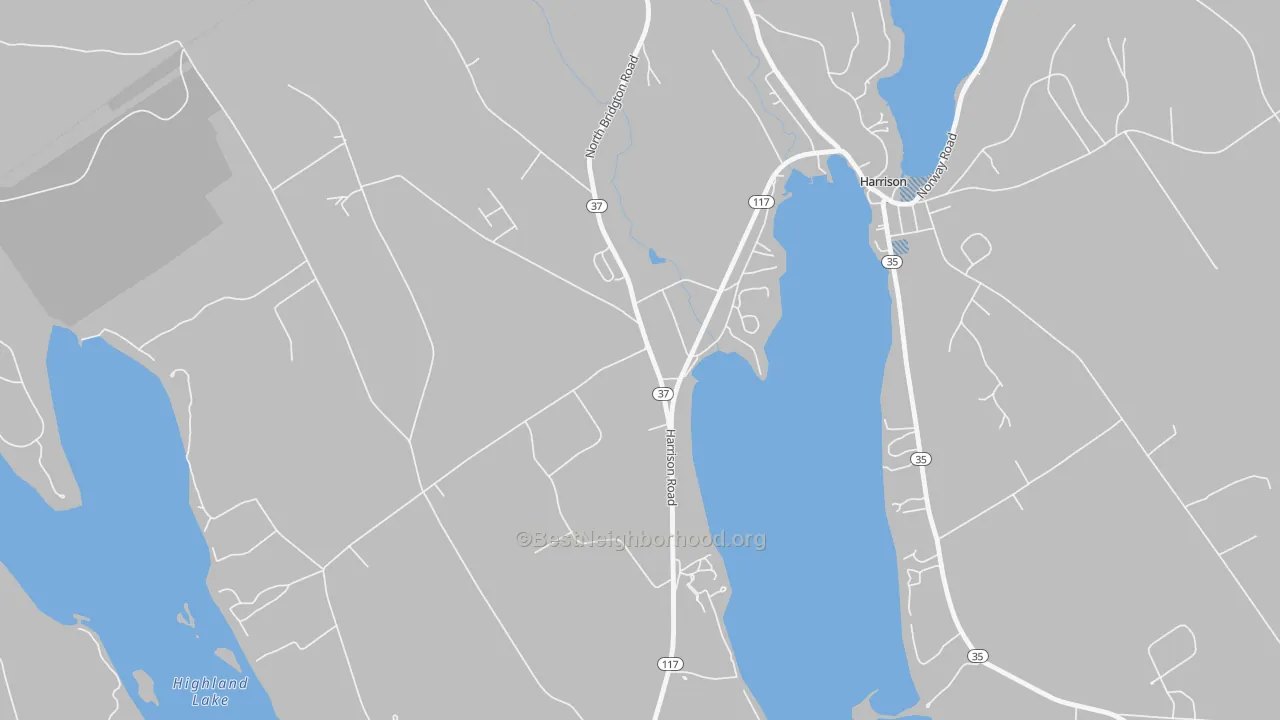 Transit Grade map of 04057, ME