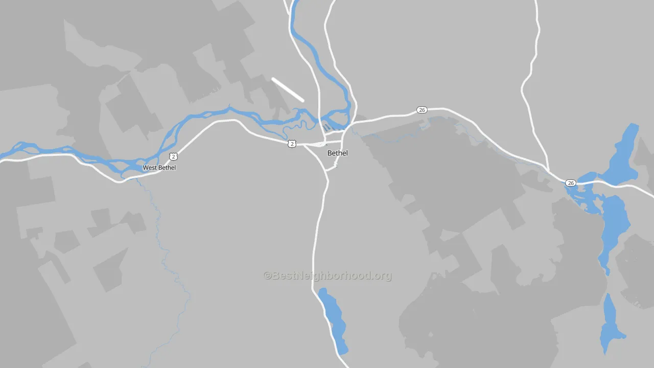 Transit Grade map of 04217, ME