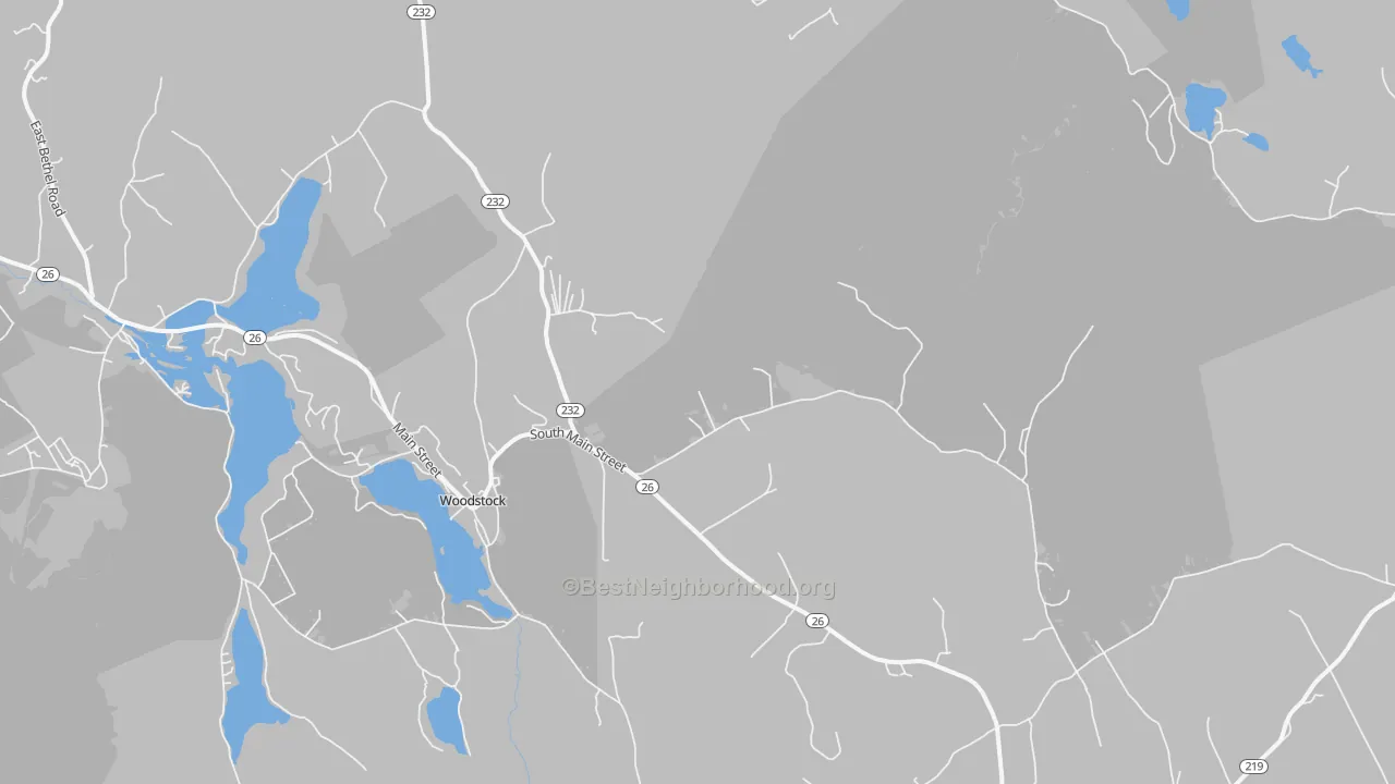 Transit Grade map of 04219, ME