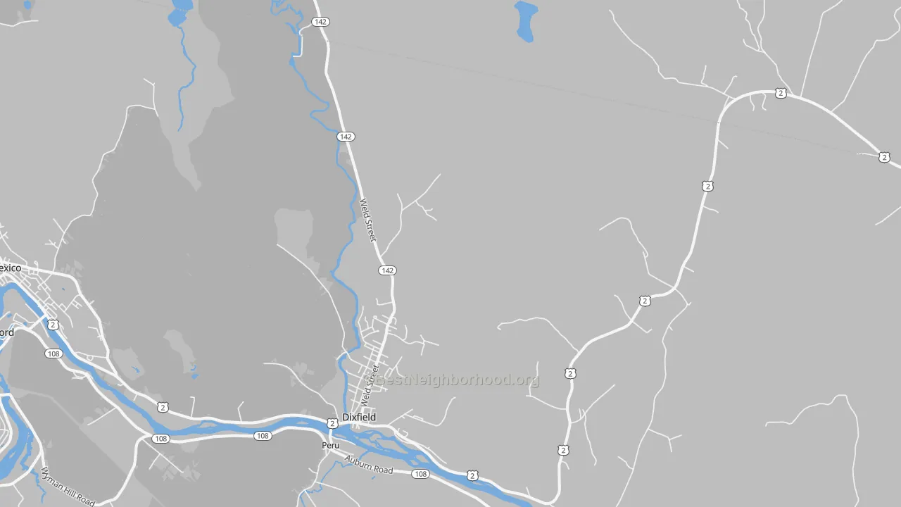 Transit Grade map of 04224, ME