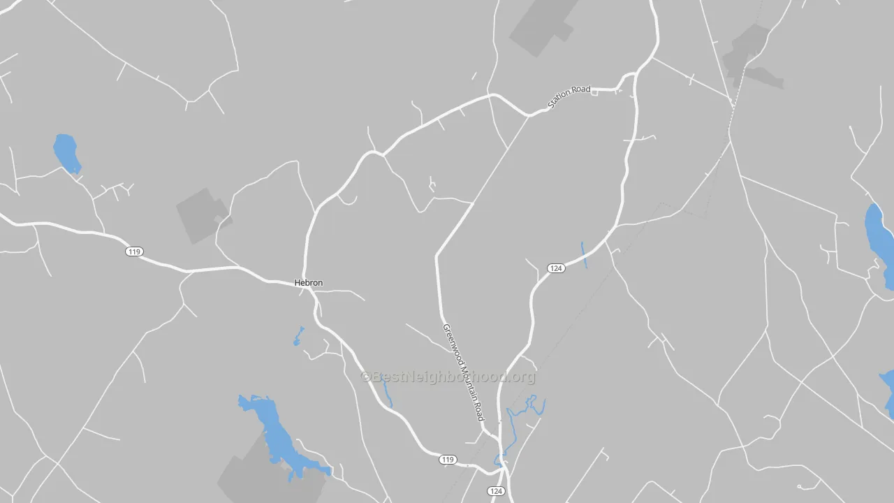 Transit Grade map of 04238, ME
