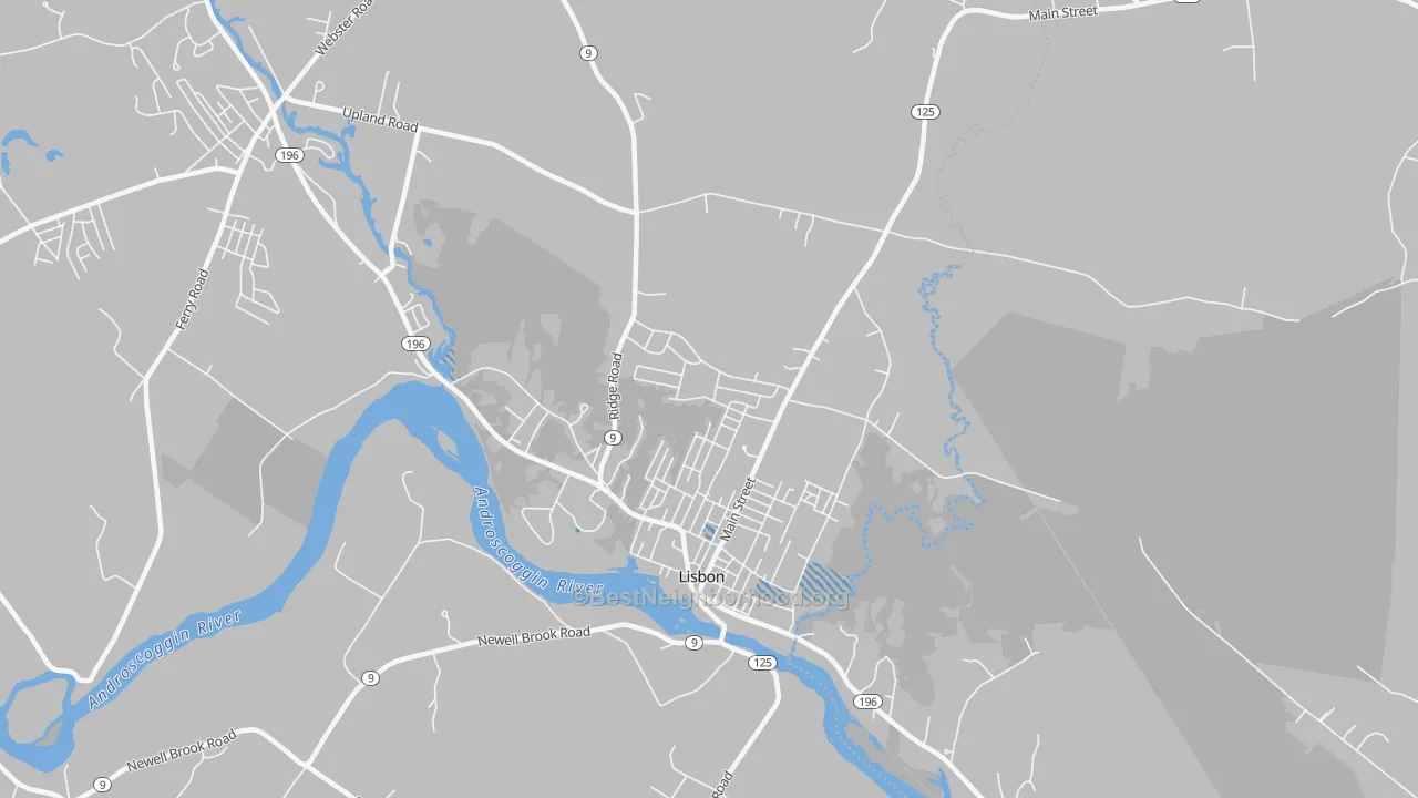 Transit Grade map of 04252, ME