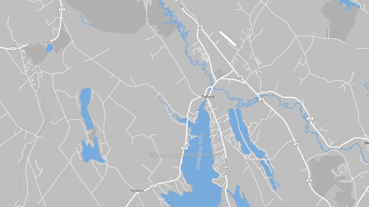 Transit Grade map of 04270, ME