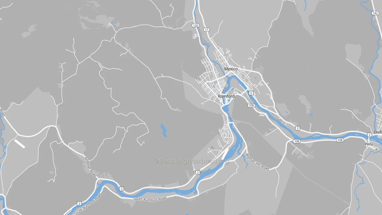 Transit Grade map of 04276, ME