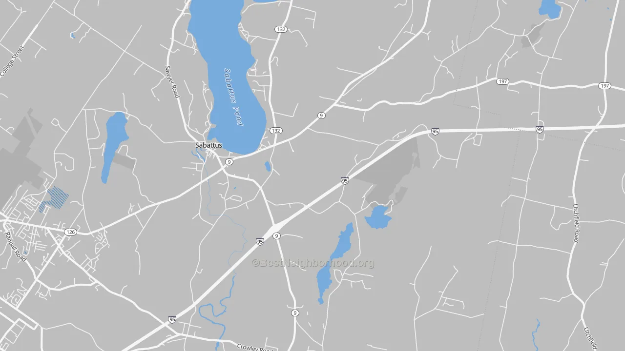 Transit Grade map of 04280, ME