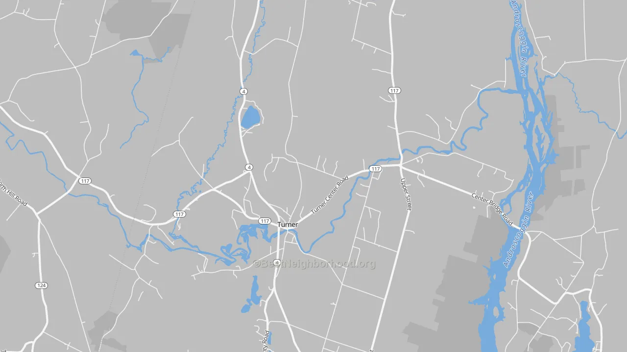 Transit Grade map of 04282, ME
