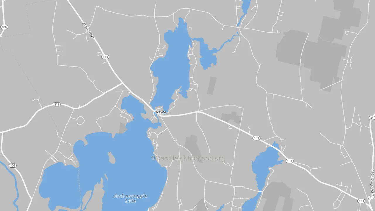 Transit Grade map of 04284, ME