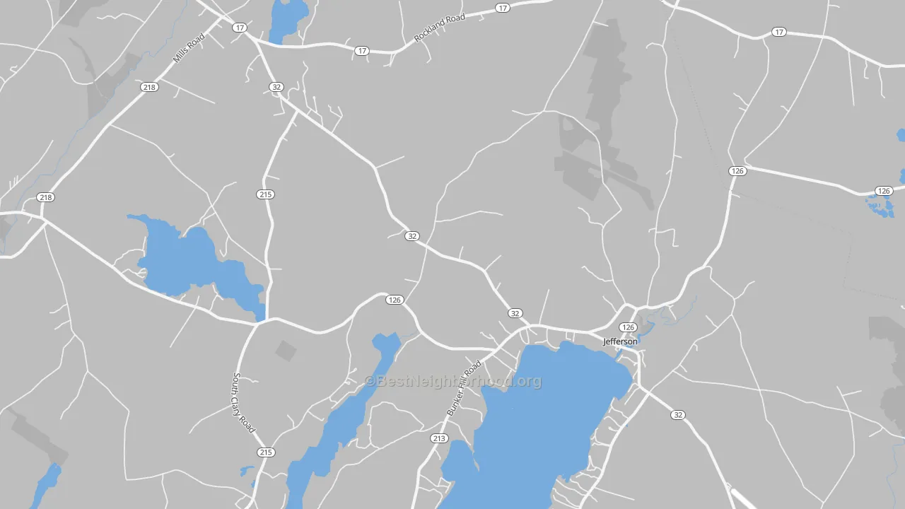 Transit Grade map of 04348, ME