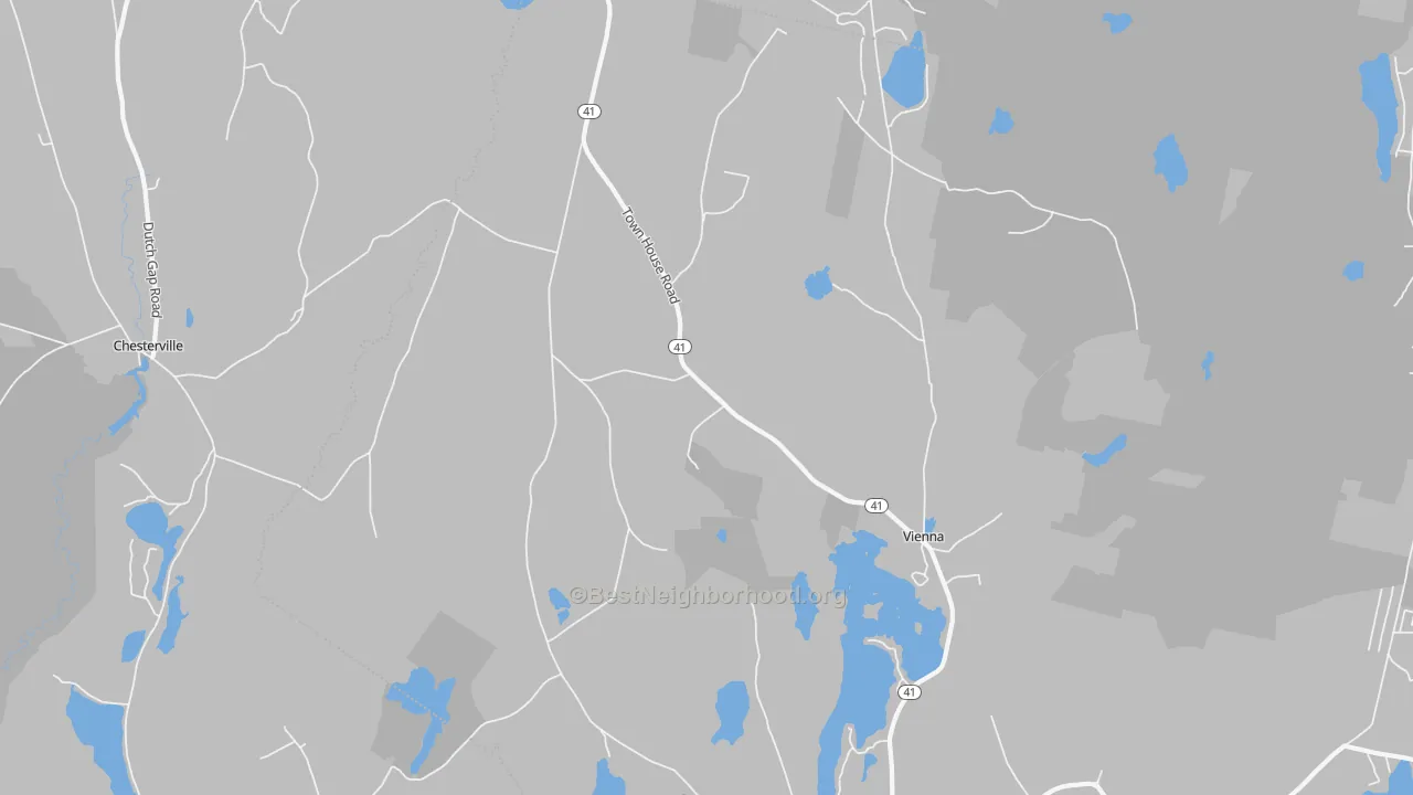Transit Grade map of 04360, ME
