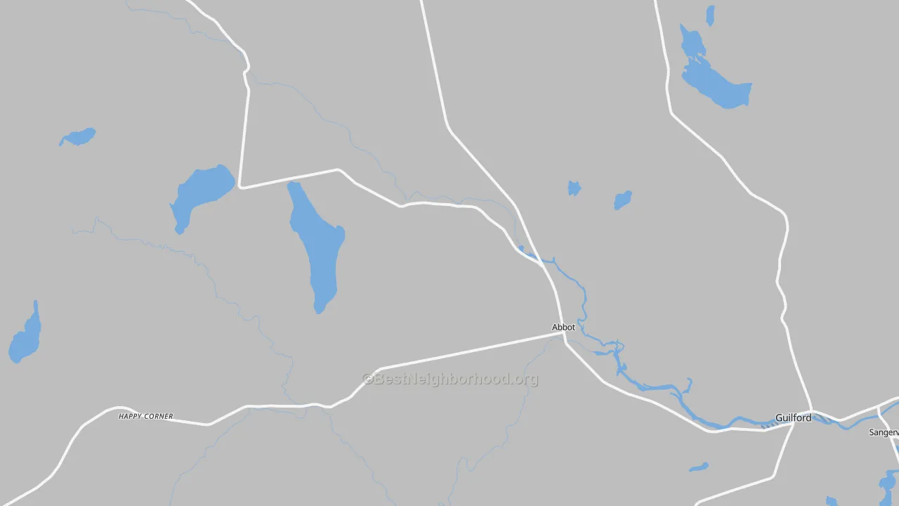 Transit Grade map of 04406, ME