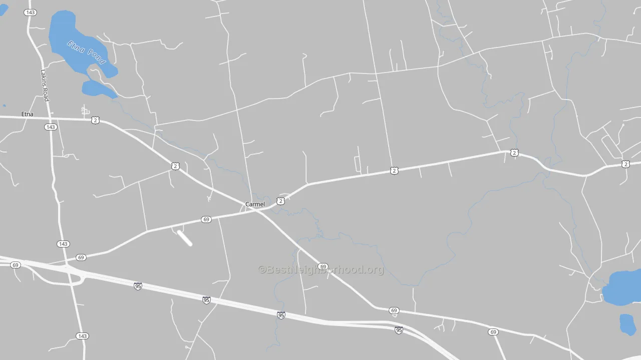 Transit Grade map of 04419, ME