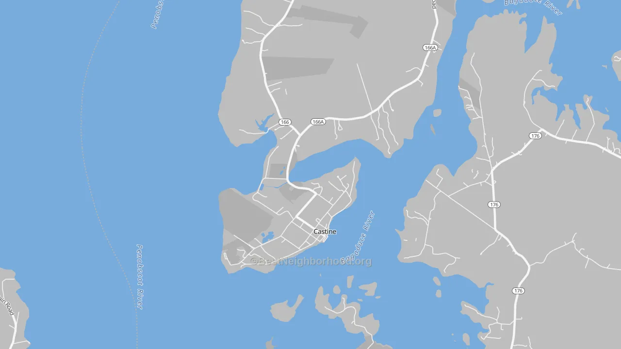 Transit Grade map of 04421, ME