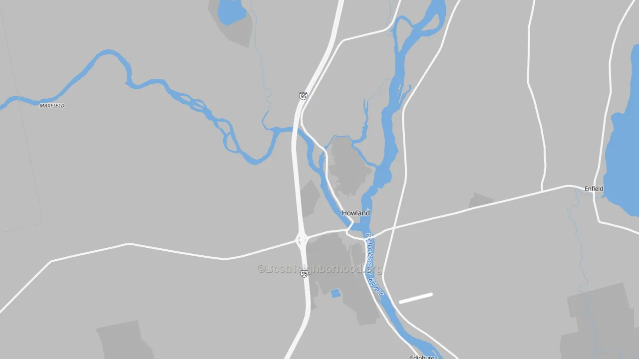 Transit Grade map of 04448, ME