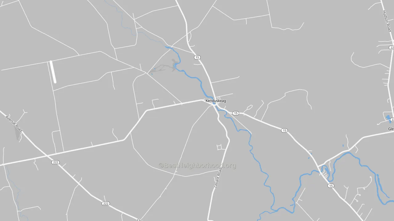 Transit Grade map of 04450, ME