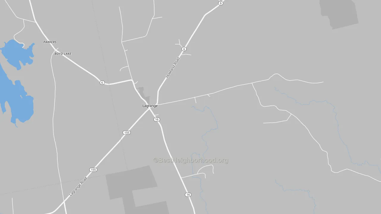 Transit Grade map of 04453, ME