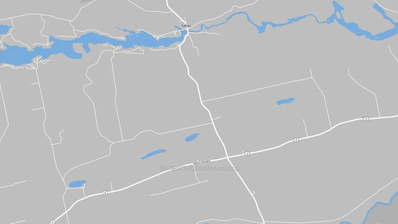 Transit Grade map of 04481, ME