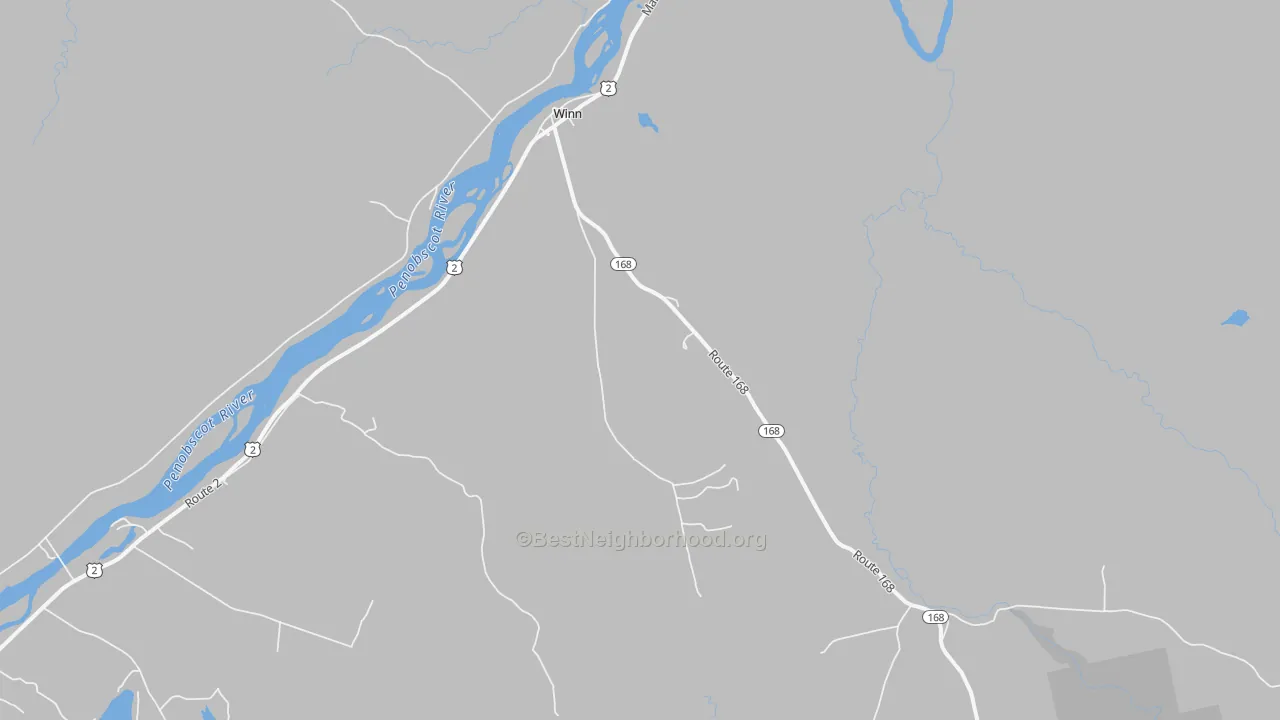 Transit Grade map of 04495, ME