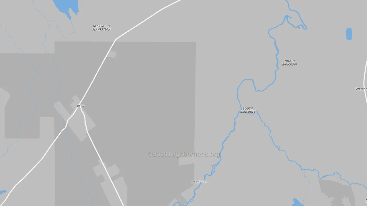 Transit Grade map of 04497, ME
