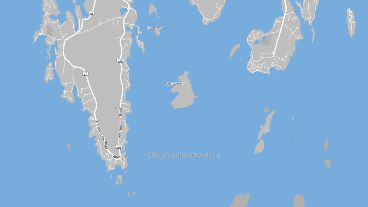 Transit Grade map of 04570, ME