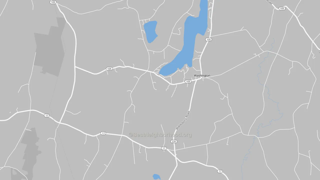Transit Grade map of 04574, ME