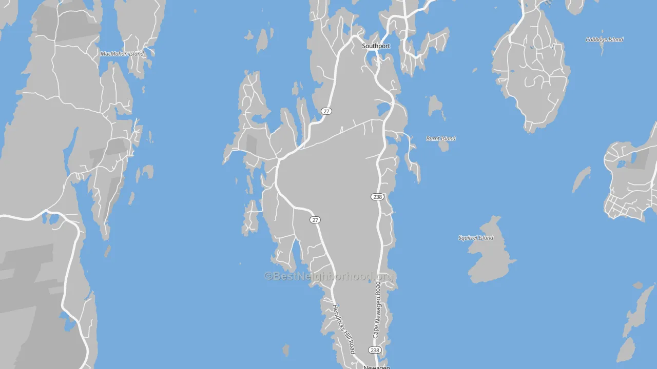 Transit Grade map of 04576, ME