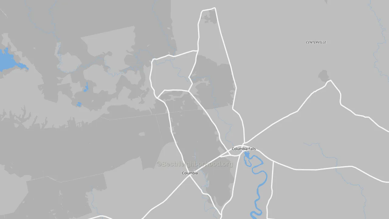 Transit Grade map of 04623, ME