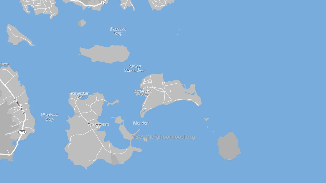 Transit Grade map of 04646, ME