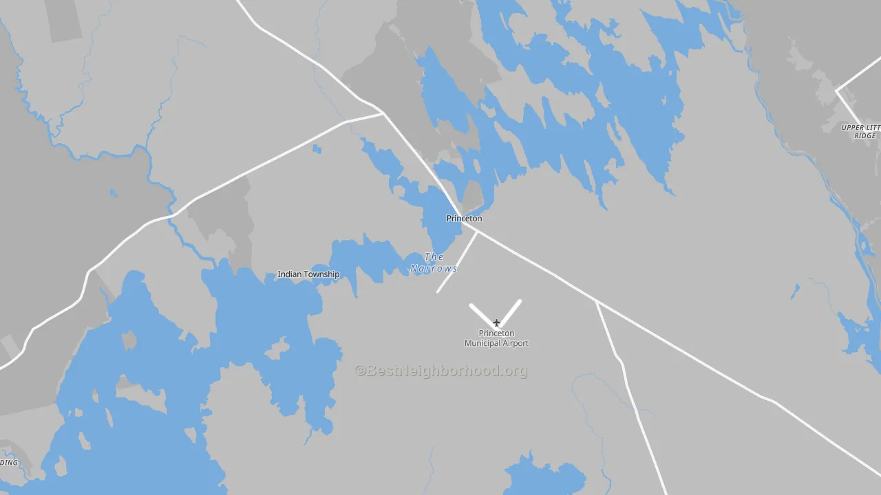 Transit Grade map of 04668, ME