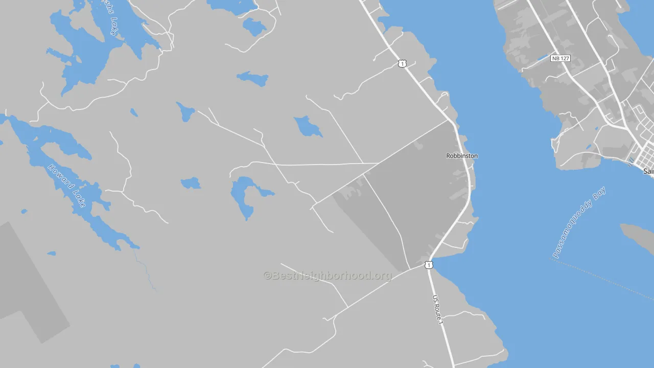 Transit Grade map of 04671, ME