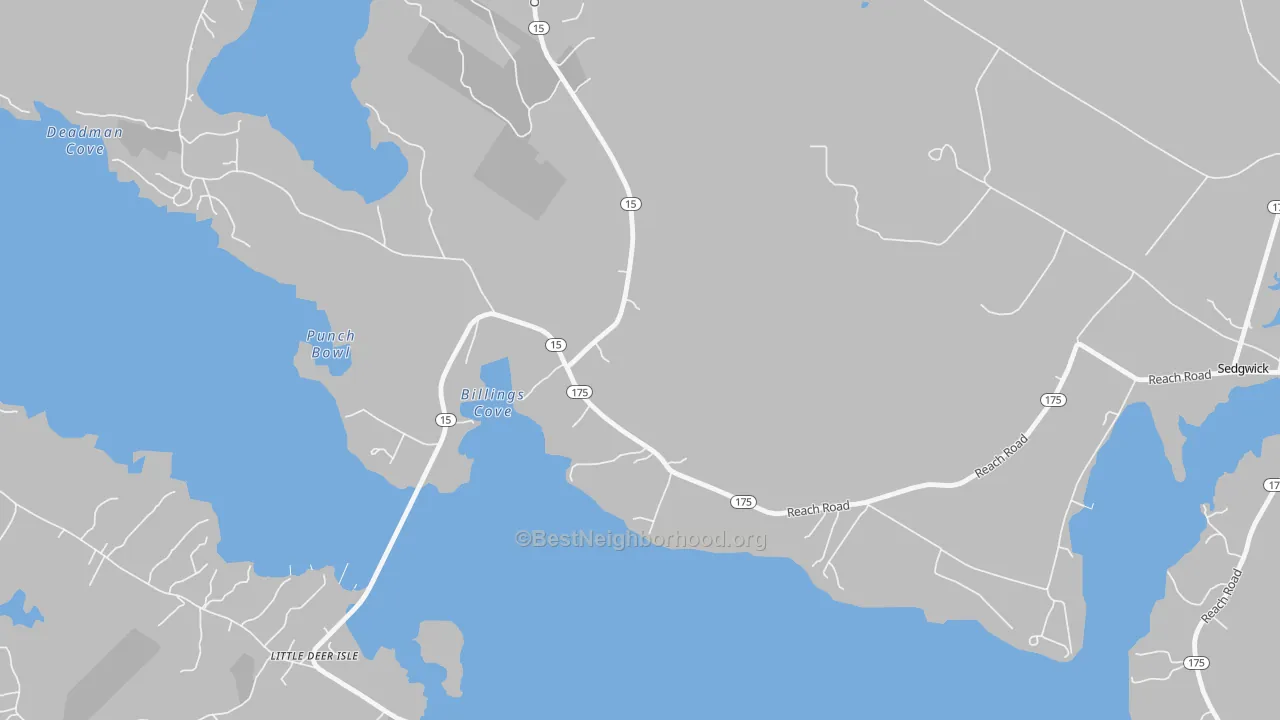 Transit Grade map of 04673, ME