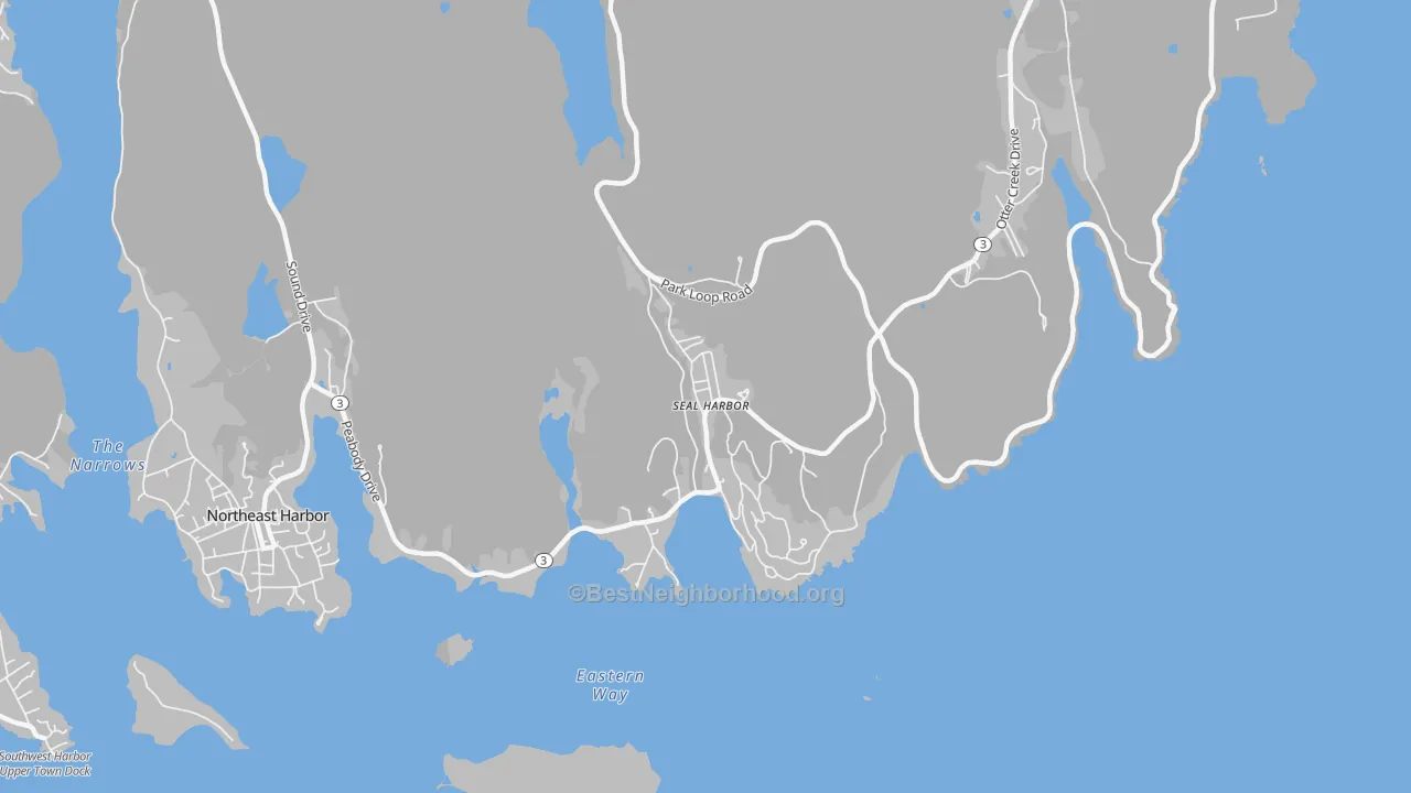 Transit Grade map of 04675, ME