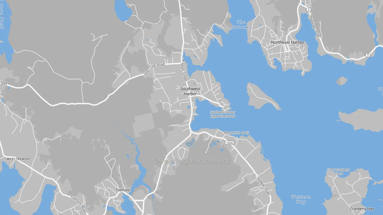 Transit Grade map of 04679, ME