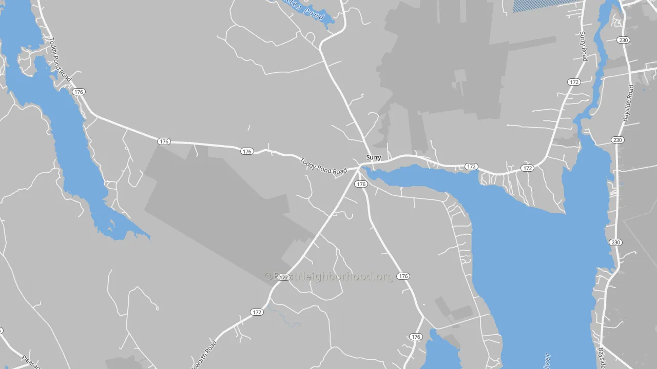 Transit Grade map of 04684, ME
