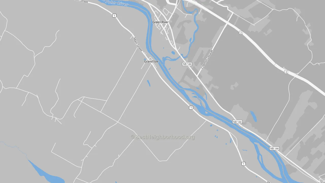 Transit Grade map of 04746, ME