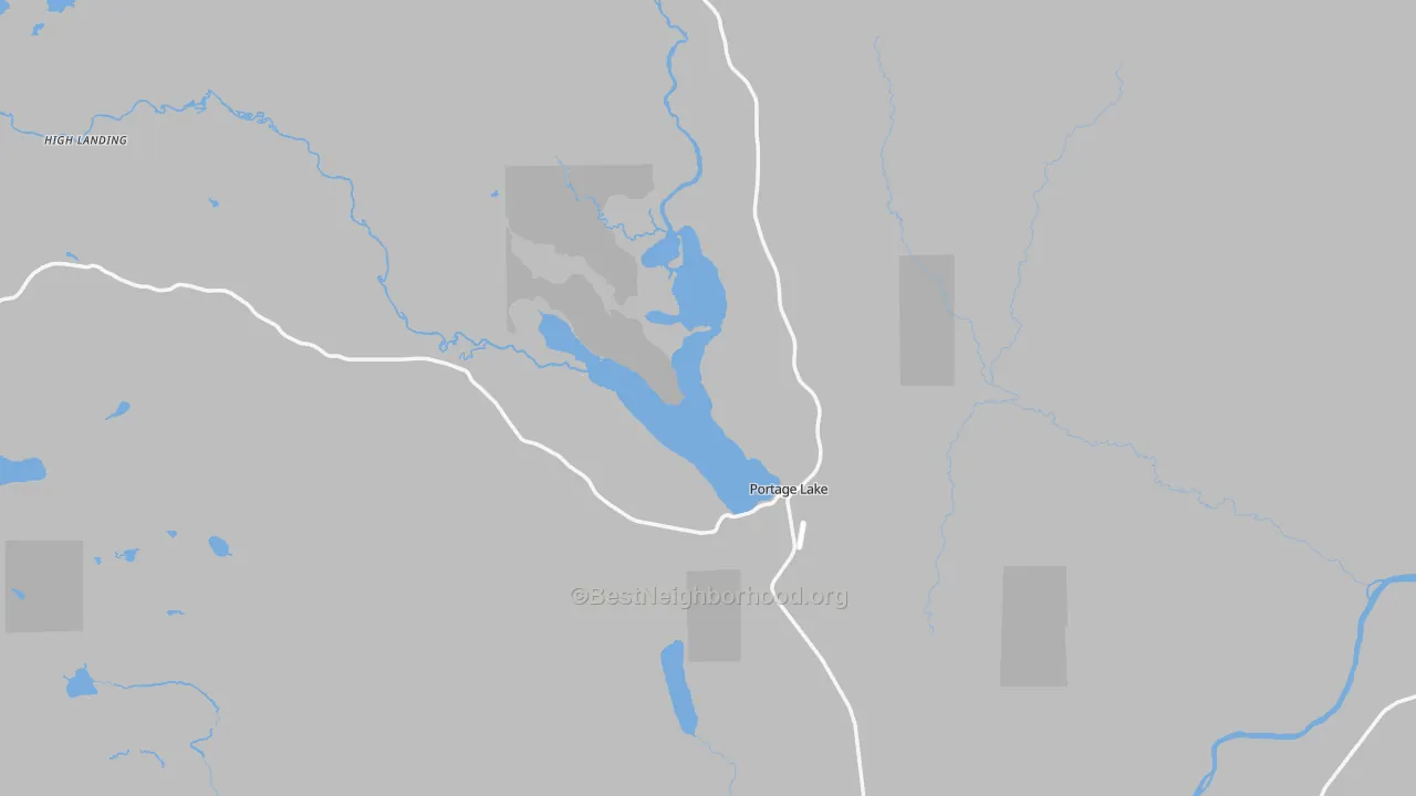 Transit Grade map of 04768, ME