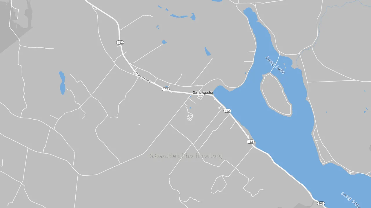 Transit Grade map of 04772, ME