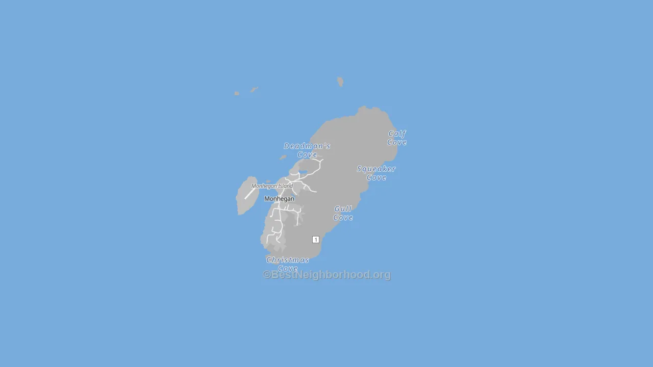Transit Grade map of 04852, ME