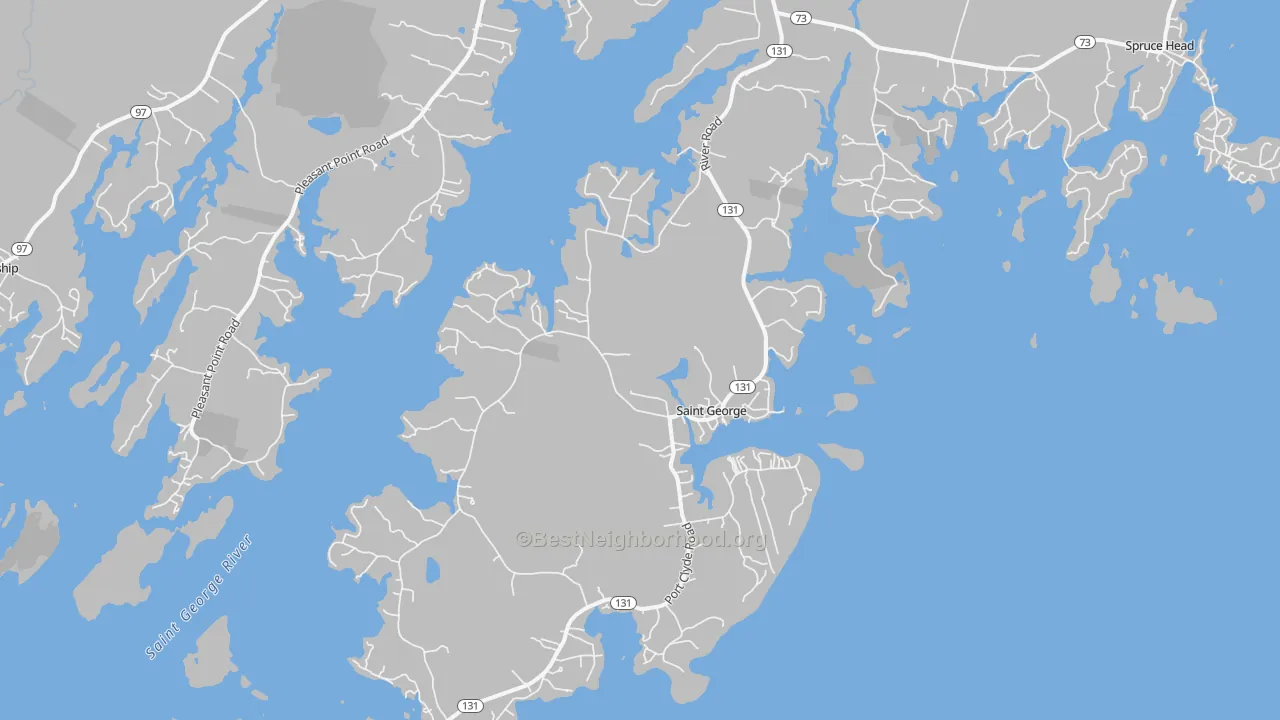 Transit Grade map of 04860, ME