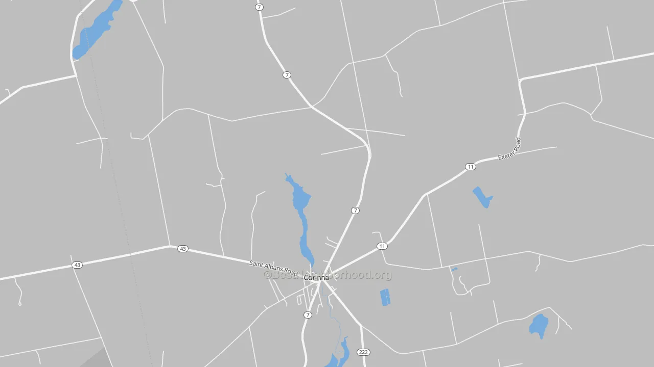 Transit Grade map of 04928, ME