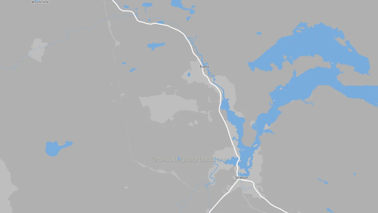 Transit Grade map of 04936, ME