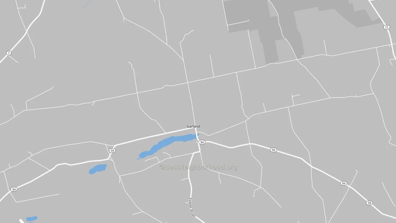 Transit Grade map of 04939, ME