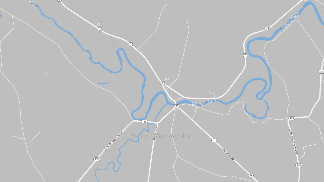 Transit Grade map of 04940, ME