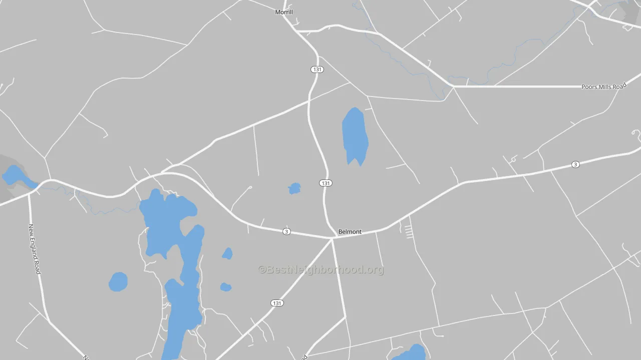 Transit Grade map of 04952, ME