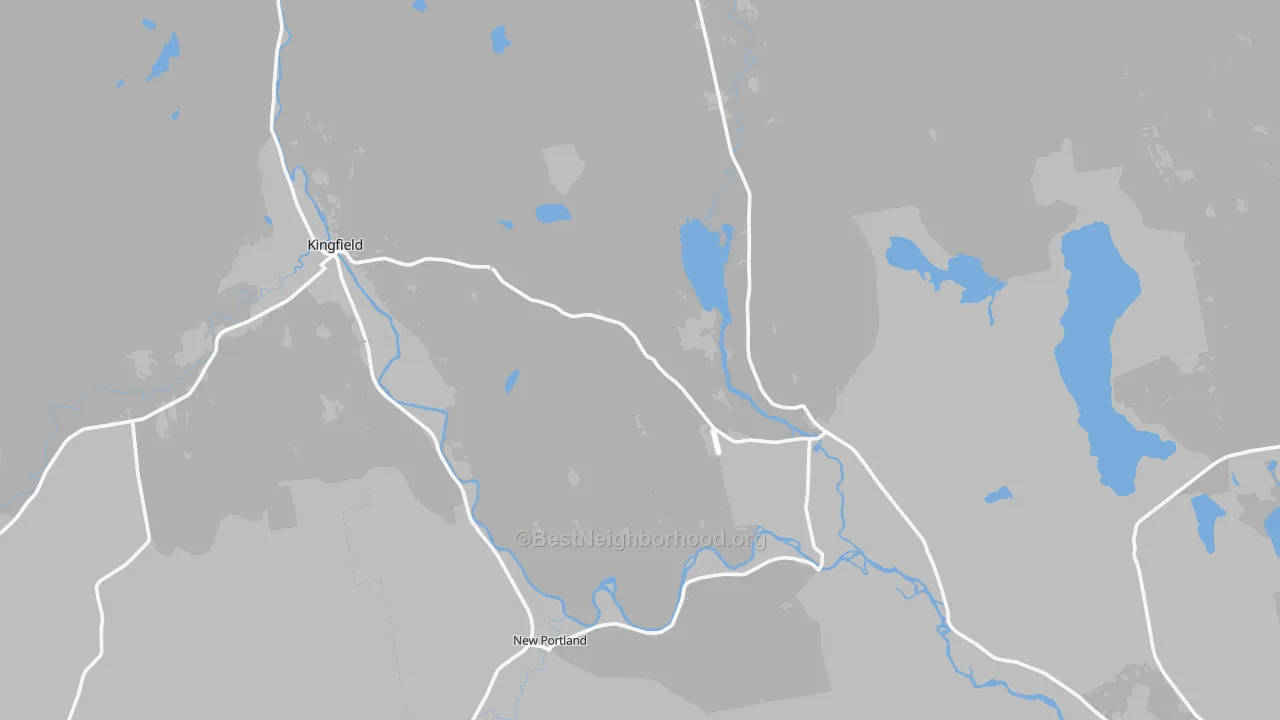 Transit Grade map of 04961, ME