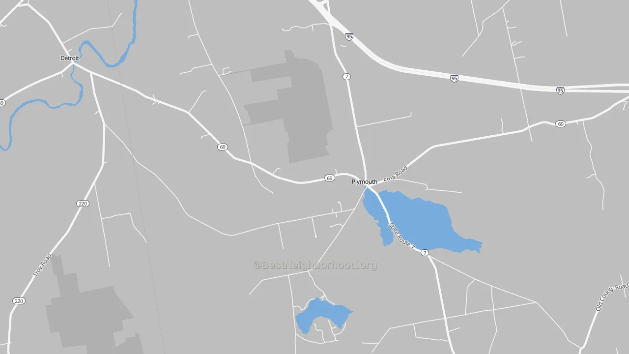 Transit Grade map of 04969, ME