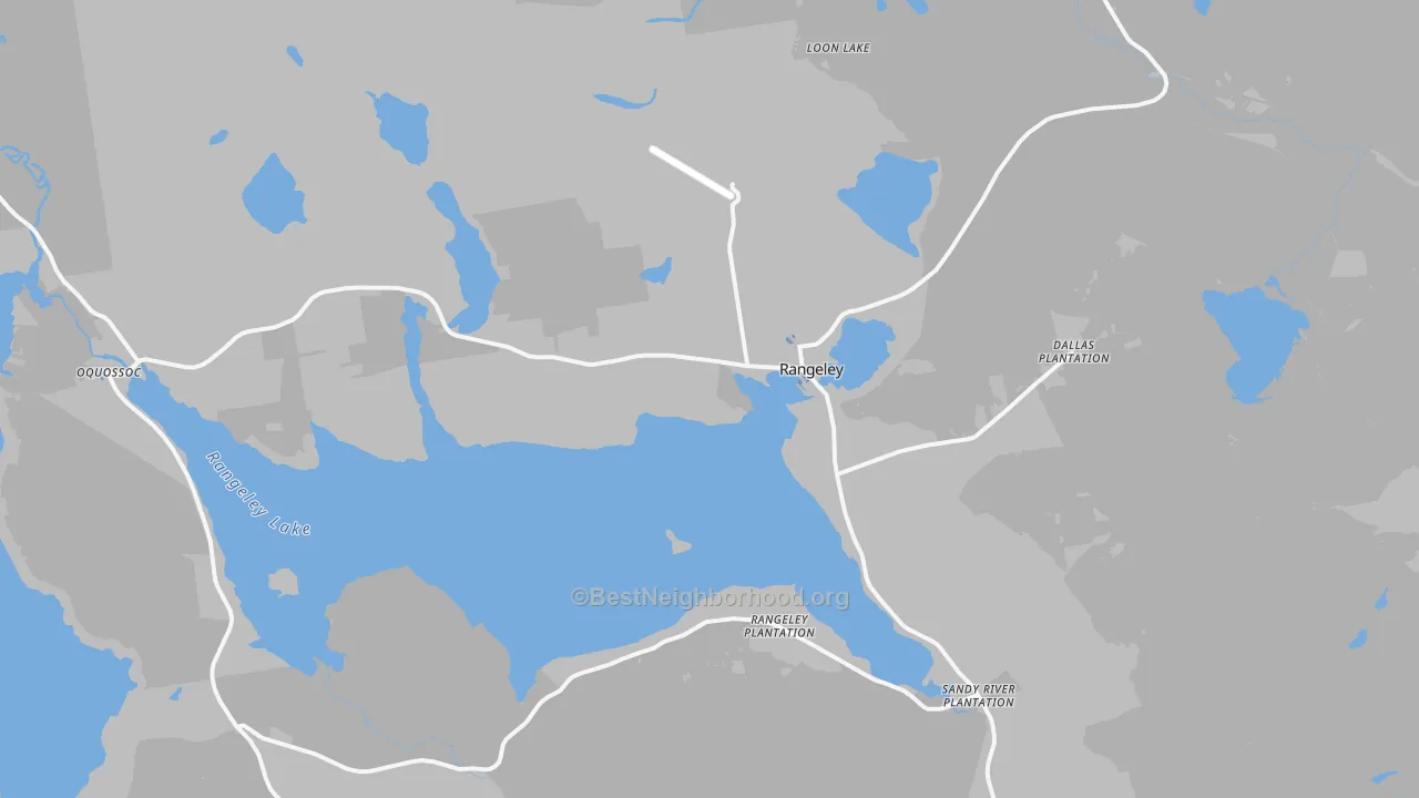 Transit Grade map of 04970, ME