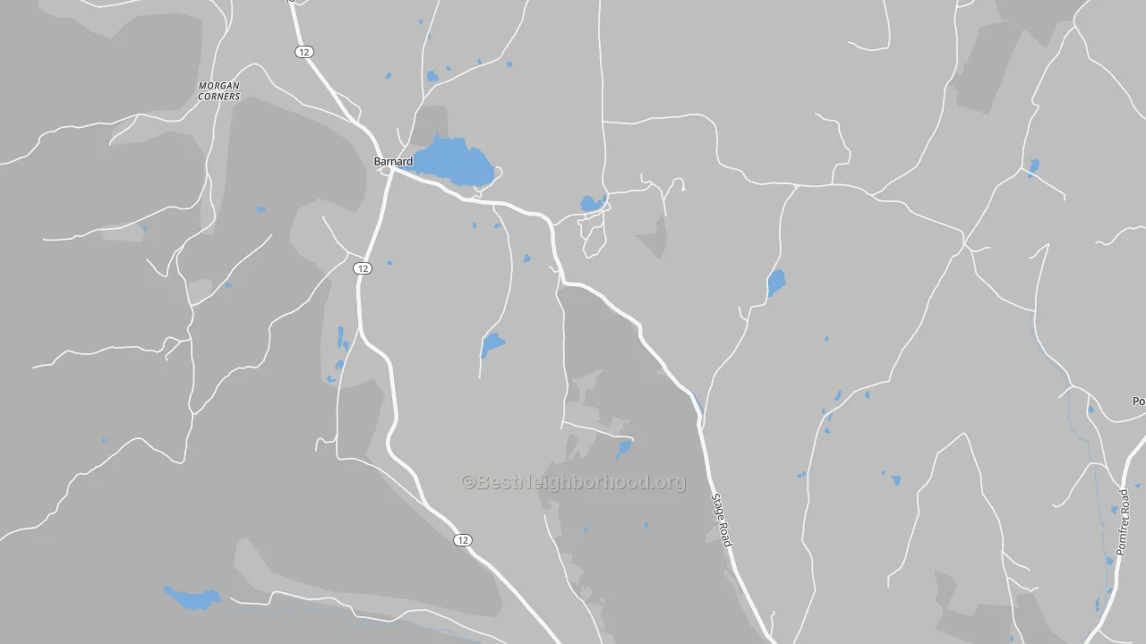 Transit Grade map of 05031, VT