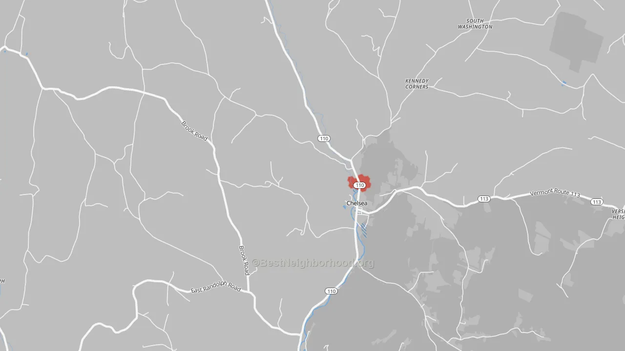 Transit Grade map of 05038, VT