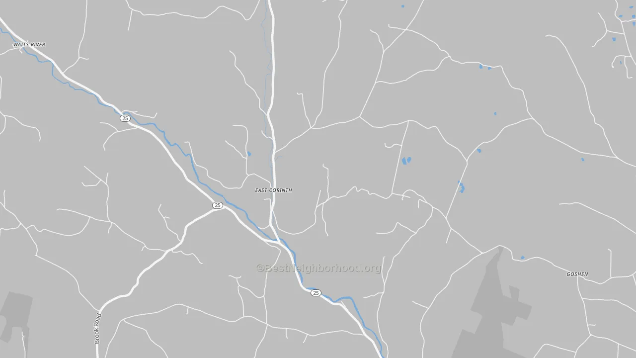 Transit Grade map of 05040, VT