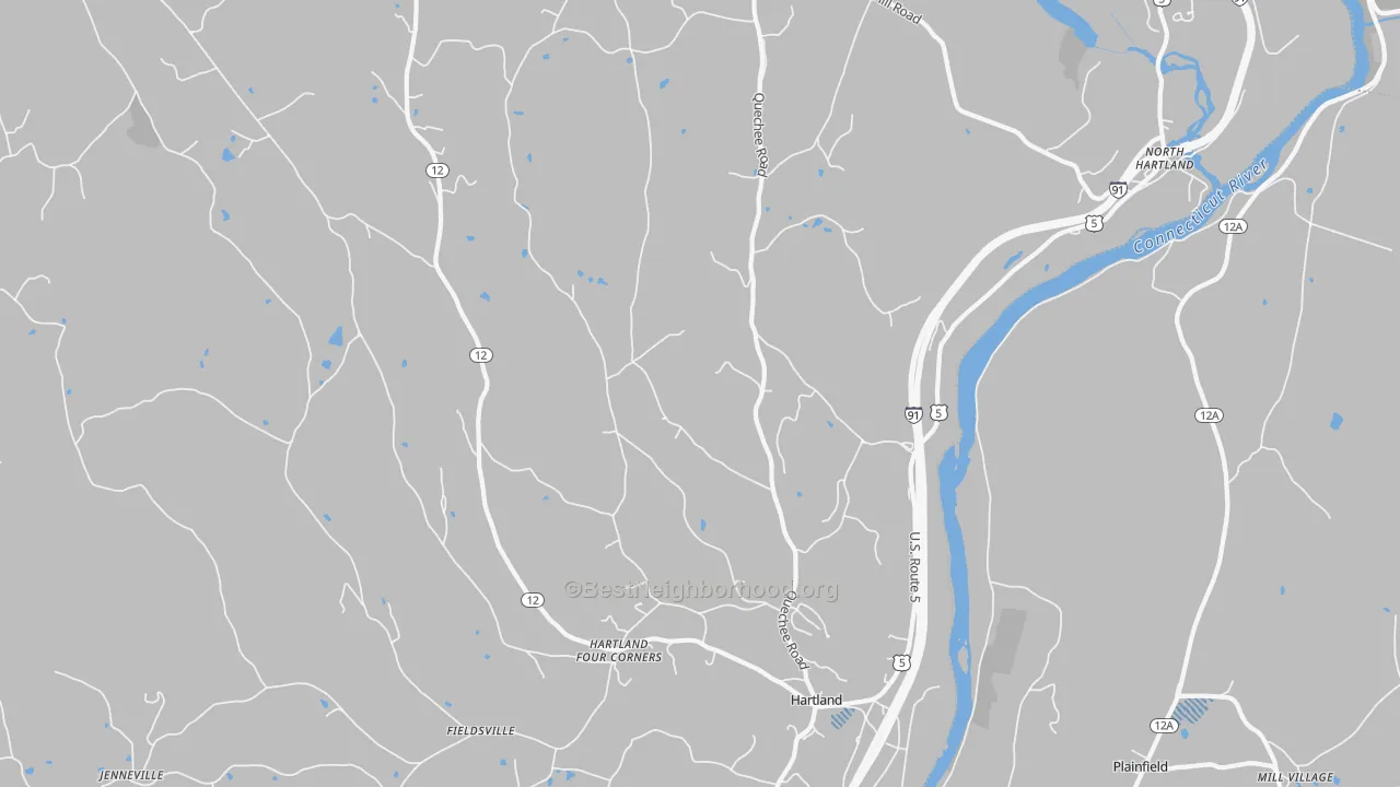 Transit Grade map of 05048, VT